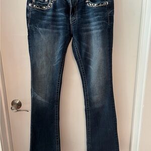 Miss Me Stylish Blue Women's Jeans